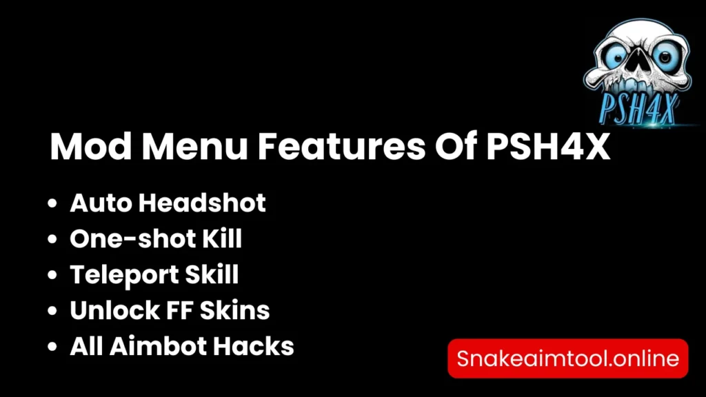 Download Psh4x 8 Ball Pool Latest v1.1.6 2025 - SnakeAimTool 2 mod menu features of psh4x 8 ball pool