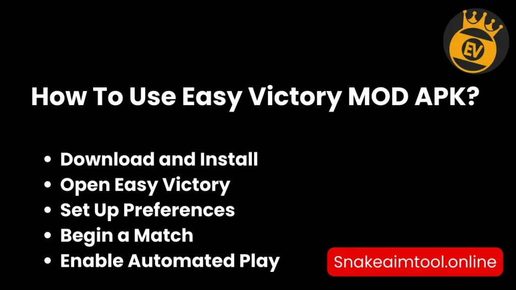 Easy Victory APK: Download The Latest MOD v1.1.1 2025 2 how to use easy victory mod apk